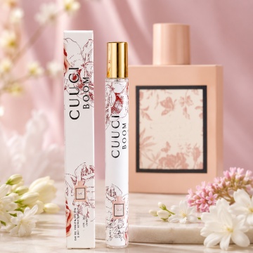 Parfum Cuuci Boom 35 ml, Apă de Parfum Damă, Aromă Florală Albă, Elegantă și Feminină, Format Compact, Note de Tuberoză, Iasomie și Rangoon Creeper