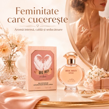 Parfum Damă V.V. Love Royal Sweety Intense Eau de Parfum 30 ml, Inspirat din Olympéa Intense Rabanne, Aromă Ambrată, Vanilată și Elegantă - Img 2