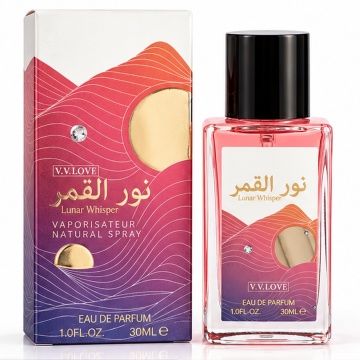 Parfum Dama VV Love Lunar Whisper, Eau de Parfum EDP, 30 ml, Oriental, Feminin, Elegant, Aroma Delicata, Persistent, Format Compact, pentru Zi si Seara