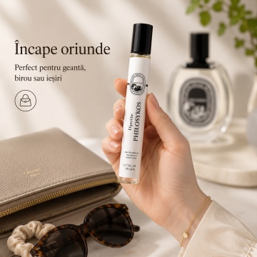 Parfum Diptychs Philosykos 35 ml, Apă de Parfum Unisex, Aromă Verde Lemnoasă cu Smochin, Format Compact, Note de Frunze de Smochin, Smochină, Note Verzi, Cocos și Cedru - Img 6