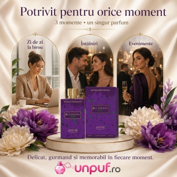 Parfum Dubai Chocolate - Blueberry Forest Extrait de Parfum 80ml, tip arăbesc, Unisex, Damă, Bărbat - Img 6