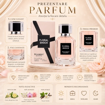 Parfum Floral Shock Pendora Scents 100 ml, Apa De Parfum, Femei - Img 3