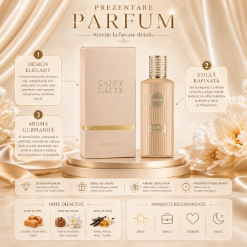 Parfum Khadlaj Caffe Latte Extract De Parfum 100 ml - Img 3