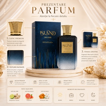 Parfum Khadlaj Island Dreams 100 ml - Img 3