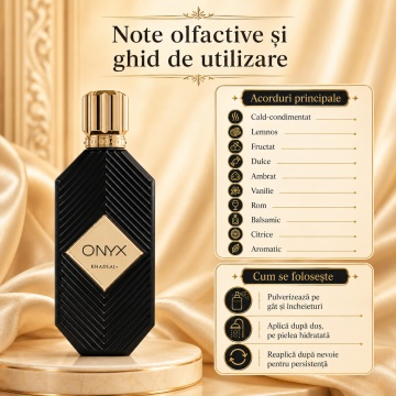 Parfum Khadlaj Onyx Gold 100 ml - Img 9