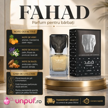 Parfum Lattafa Fahad 80 Ml, parfum arbesc original - Img 3