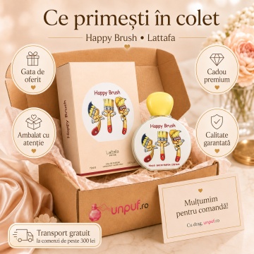 Parfum Lattafa Happy Brush 75 ml, parfum arăbesc, edp, Unisex, Damă, Bărbat - Img 4