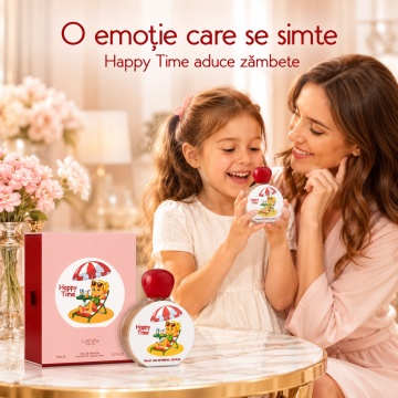 Parfum Lattafa Happy Time 75 ml, parfum arăbesc, edp, Unisex, Damă, Bărbat - Img 5