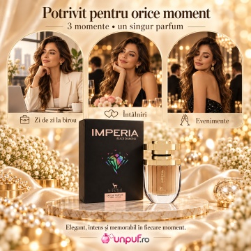 Parfum Le Gazelle Imperia Black Diamond 100ml, Parfum Arabesc original Unisex - Img 5
