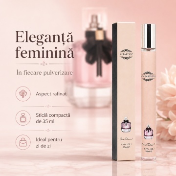 Parfum Mon Paris You 35 ml, Apă de Parfum Damă, Aromă Fructat Florală, Format Compact, Note de Căpșuni, Zmeură, Pară, Bergamotă, Bujor, Iasomie, Floare de Portocal, Patchouli, Mosc și Cedru - Img 3