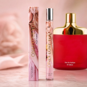 Parfum Only Love You Pour Femme 35 ml, Apă de Parfum Damă, Aromă Dulce Fructat Florală, Format Compact, Note de Kiwi, Litchi, Pară, Ciocolată Albă, Brioșă, Orhidee, Iasomie, Mosc și Iris