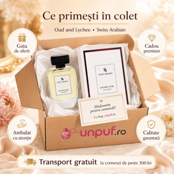 Parfum Oud and Lychee Eau de Parfum 100ml, tip arăbesc, Unisex, Damă, Bărbat - Img 3