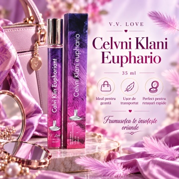 Parfum pentru femei Miss Doi V.V. Love, 35 ml, aroma florala lemnoasa, mandarina, clementina, iasomie, lemn de chihlimbar, patchouli, cedru si note lemnoase - Img 2