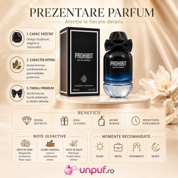 Parfum Prohibit Parfum Intense 100ml, tip arăbesc, Damă - Img 3