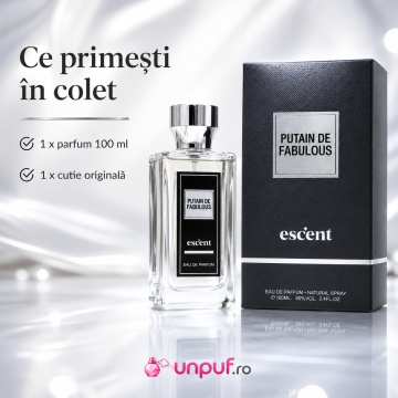 Parfum Putain De Fabulous Escent 100 ml, Apa De Parfum, Barbati - Img 9