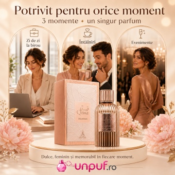 Parfum Qissa Delicious Paris Corner 100 ml, Apa De Parfum, Femei - Img 6