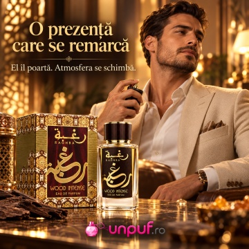 Parfum Raghba Wood Intense Lattafa 100 ml, Apă De Parfum, Bărbat - Img 5