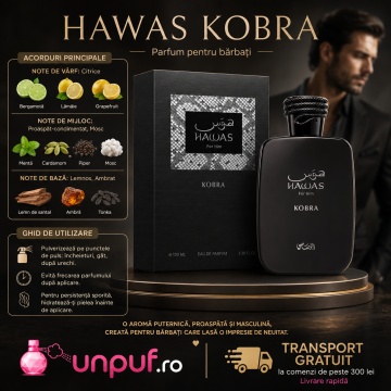 Parfum Rasasi Hawas Kobra 100 ml - Img 9