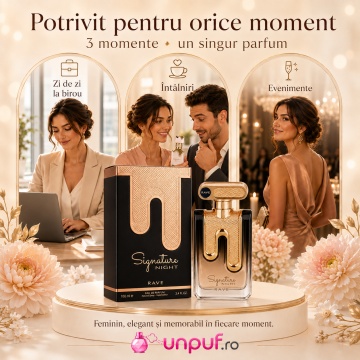 Parfum Rave Signature Night 100 ml, parfum arăbesc, edp, Damă - Img 6