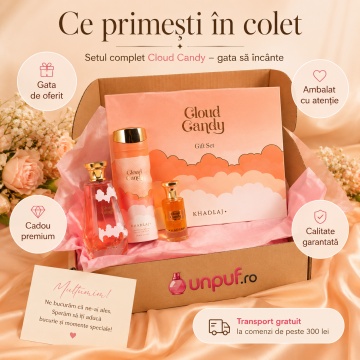 Parfum Set Cadou Khadlaj Cloud Candy - Img 4