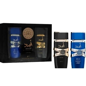 Parfum Set Lattafa Asad 2 X 100 ml, Unisex