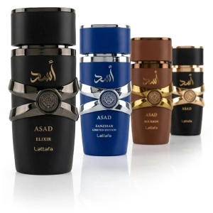 Parfum Set Lattafa Asad 4 X 25 ml, Bărbat - Img 2