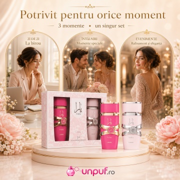 Parfum Set Lattafa Yara 2X100 ml, Damă - Img 2