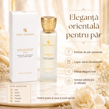 Parfum Shaghaf Oud 50ml, tip arăbesc, Unisex, Damă, Bărbat - Img 3