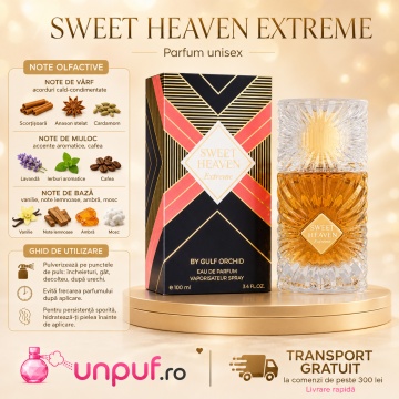 Parfum Sweet Heaven Extreme Gulf Orchid 100 ml, Apa De Parfum, Unisex - Img 9