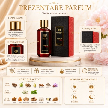 Parfum Tobacco Rouge Pendora Scents 100 ml, Apa De Parfum, Unisex - Img 4
