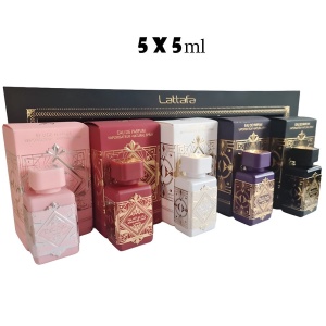Parfum Ulei Lattafa Badee Al Oud Collection 5 X 5 ml, Unisex