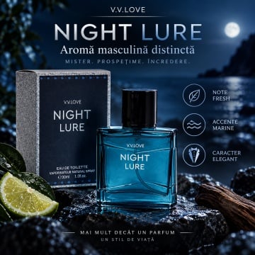 Parfum V.V. LOVE Night Lure, parfum barbatesc, 30 ml - Img 2