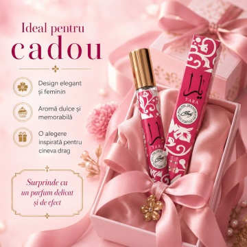 Parfum Yara Candy Lattafa 35 ml, Apă de Parfum Damă, Aromă Dulce Fructată, Format Compact, Note de Coacăze Negre, Mandarină Verde, Bomboane cu Căpșuni, Gardenie, Vanilie, Mosc și Ambră - Img 7