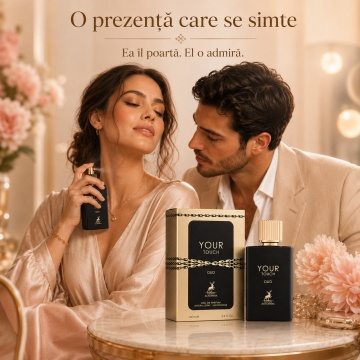 Parfum Your Touch Oud For Men Maison Alhambra 100 ml, Apa De Parfum - Img 5