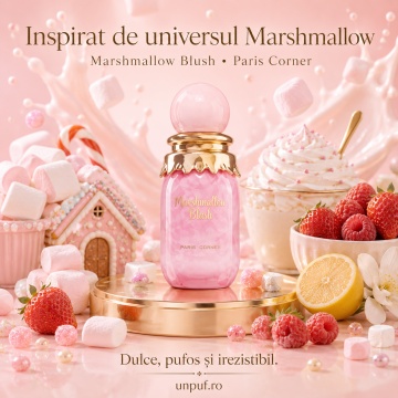 Paris Corner Marshmallow Blush – Parfum EDP 50 ml, damă - Img 8