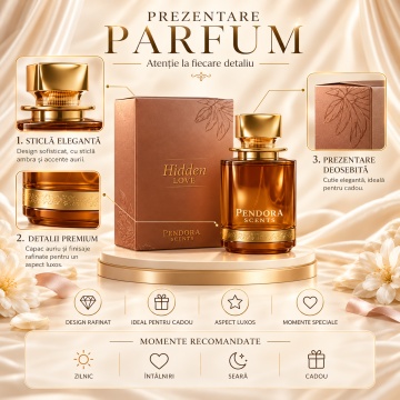 Pendora Scents Hidden Halo – Parfum EDP 100 ml, unisex - Img 3