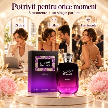 Rasasi Hawas Reina – Parfum EDP 100 ml, damă - Img 5