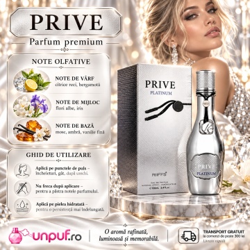 Riiffs Prive Platinum – Parfum 100 ML, unisex - Img 4