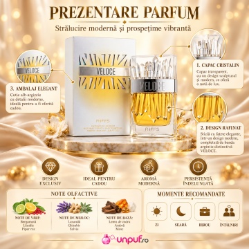 Riiffs Veloce – Parfum Extract de parfum 100 ml, unisex - Img 3