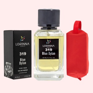 Set Apă de Parfum Lorinna Paris Parfum Blue Dylan, de Bărbat, 50 ml si Gentuță Parfumuri