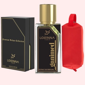 Set Extract de Parfum Lorinna Paris Parfum, De Luxe Collection, Ganimed, 50 ml, de Damă si Gentuță Parfumuri