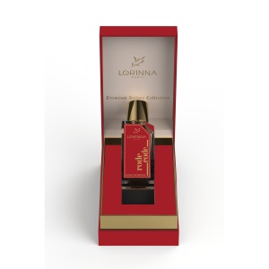 Set Extract de Parfum Lorinna Paris Parfum, De Luxe Collection, Rode Code, 50 ml, Unisex Damă Bărbat si Gentuță Parfumuri - Img 4