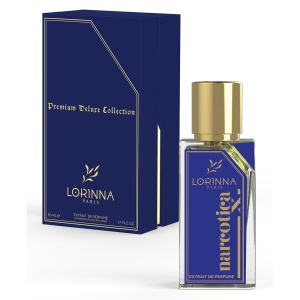 Set Extract de Parfum Lorinna Paris Parfum, De Luxe Collection, Narcotica X, 50 ml, Unisex Damă Bărbat si Gentuță Parfumuri - Img 3