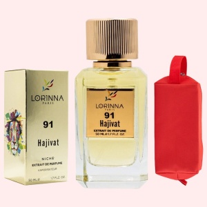 Set Extract de Parfum Lorinna Paris Parfum Hajivat Unisex Damă Bărbat, 50 ml si Gentuță Parfumuri