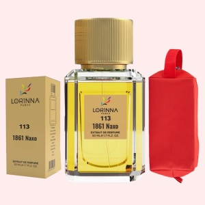 Set Extract de Parfum Lorinna Paris Parfum Naxo, Unisex Damă Bărbat, 50 ml si Gentuță Parfumuri