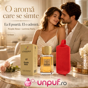 Set Extract de Parfum Lorinna Paris Parfum Purple Rose, 50 ml, Unisex Damă Bărbat si Gentuță Parfumuri - Img 10