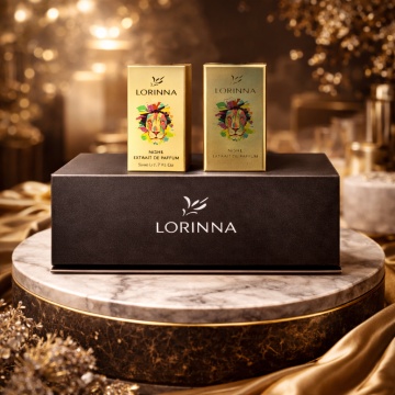 Set parfum Lorinna Paris Wood Sage & Gany Mood, 2 x 50 ml, Cutie cadouri parfum premium - Img 4