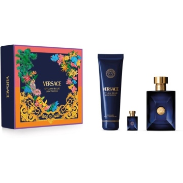 Versace Set cadou Pour Homme Dylan Blue – Apă de toaletă 100 ml + 5 ml, bărbați