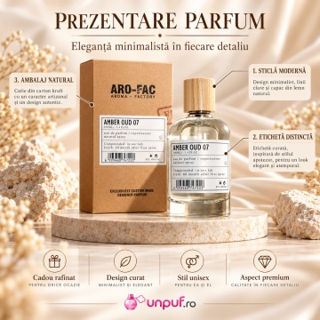 Amber Oud 07, parfum barbati, EDP, Aro-Fac,100 ml - Img 3