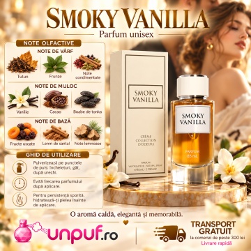 AMD Perfumes Smoky Vanilla – Parfum EDP 85 ml, unisex - Img 8